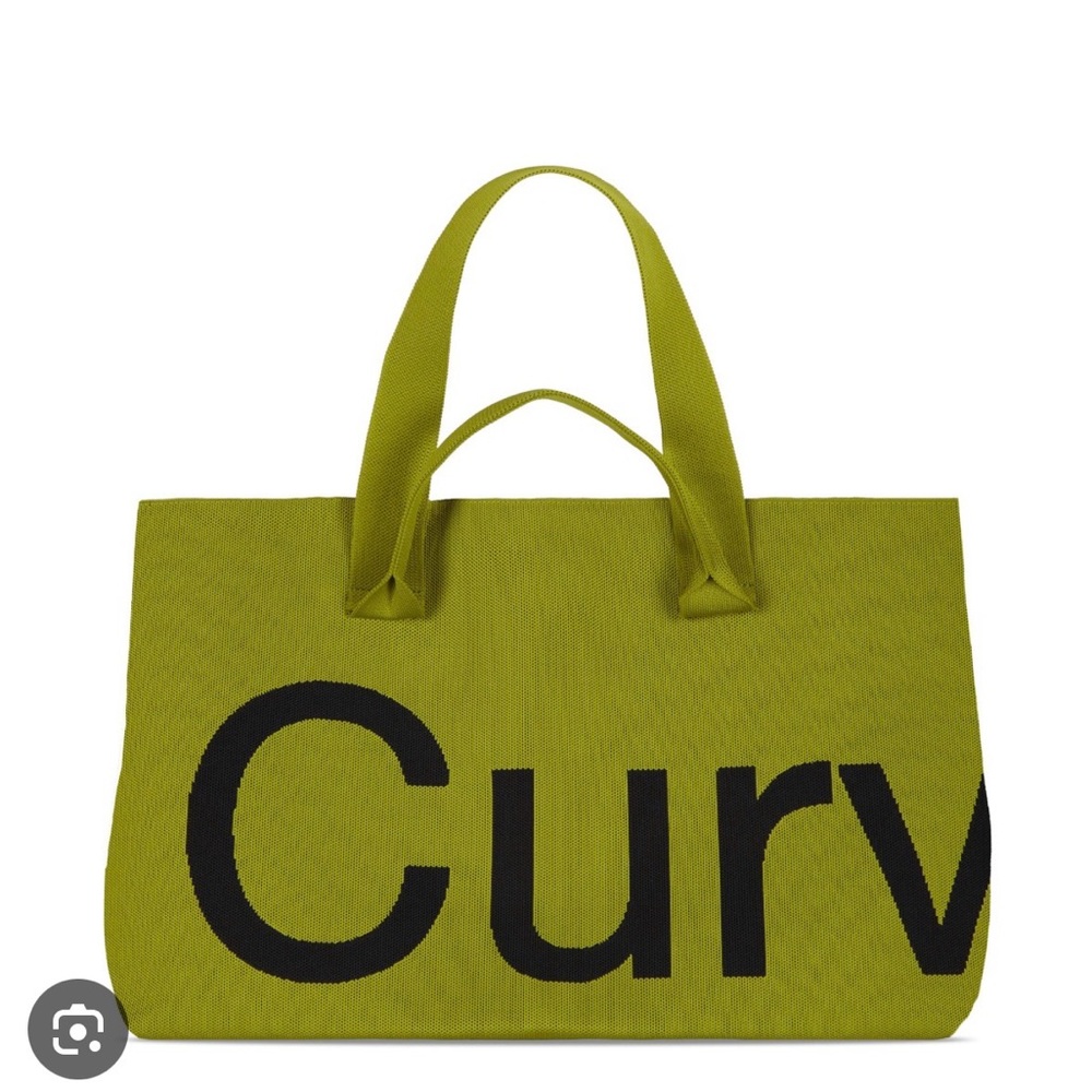 Trendy Olive Green Tote Bag